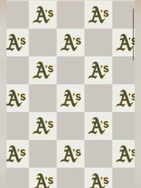 NWT MLB OAKLAND ATHLETICS Styled Collection Buttery Blanket 50x70